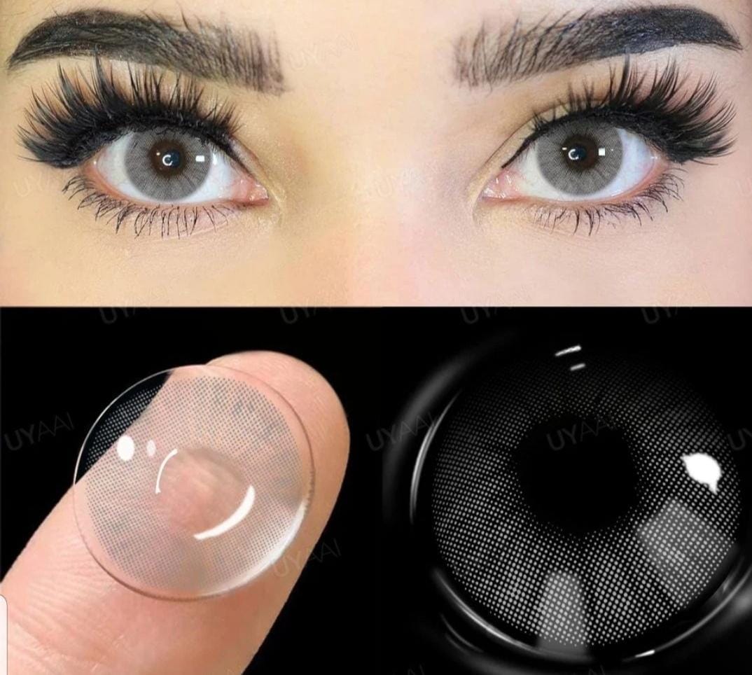 3D Grey Eye Lens